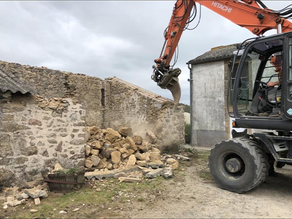 Pelleteuse à pince à Mauléon - Foyer TP